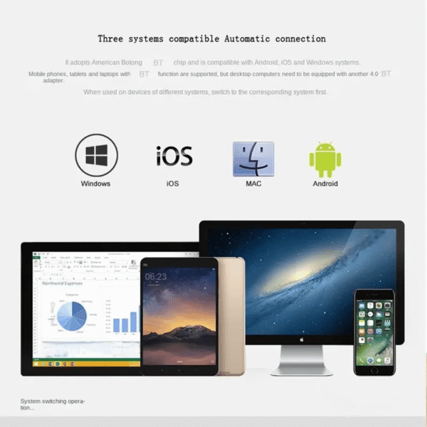 Designed for convenience and productivity, it transforms Apple mobile devices into efficient typing workstations, delivering a consistent and responsive input experience across all platforms