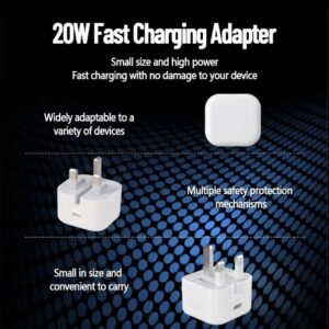 20W GaN type C folding fast charging charger.