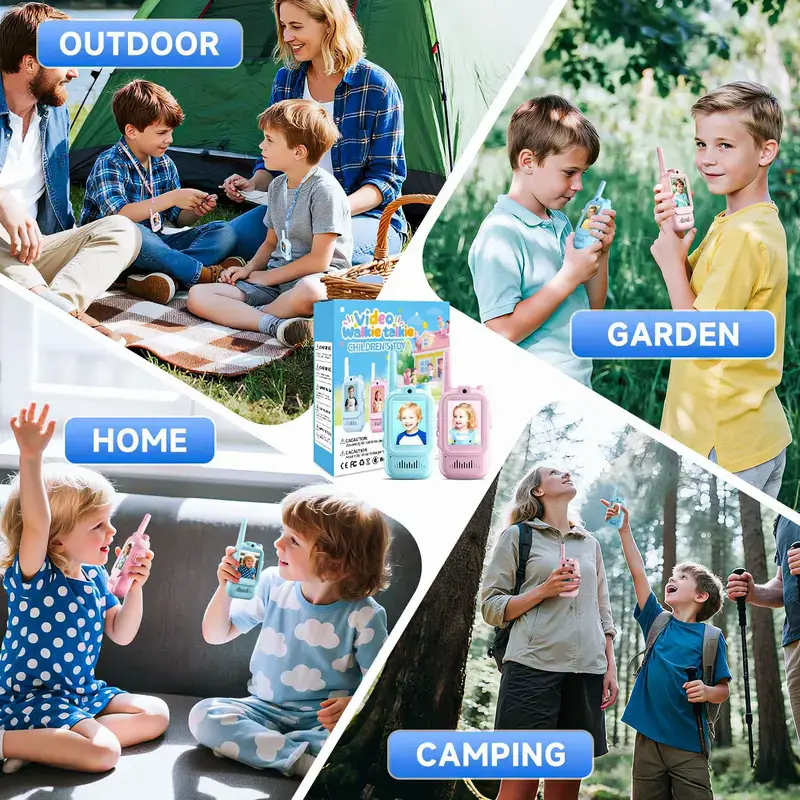 Beyond communication, the device includes built-in mini games to keep children entertained during playtime. These games are designed to be simple, interactive, and age-appropriate, helping improve reaction skills and coordination while adding more fun to everyday use.