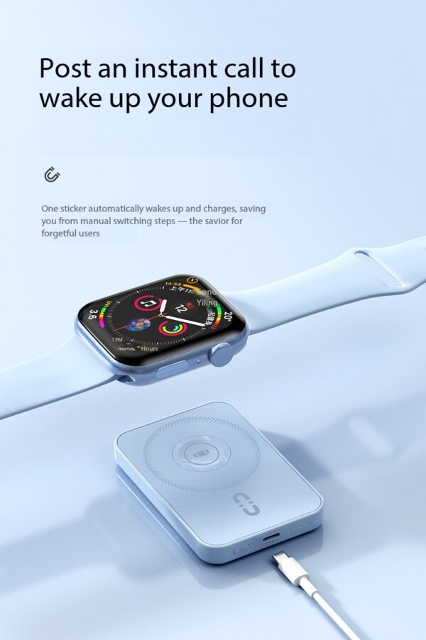 【22.5W】3-in-1 Phone/Watch/Headphone Magnetic Power bank（Free Mag Ring）