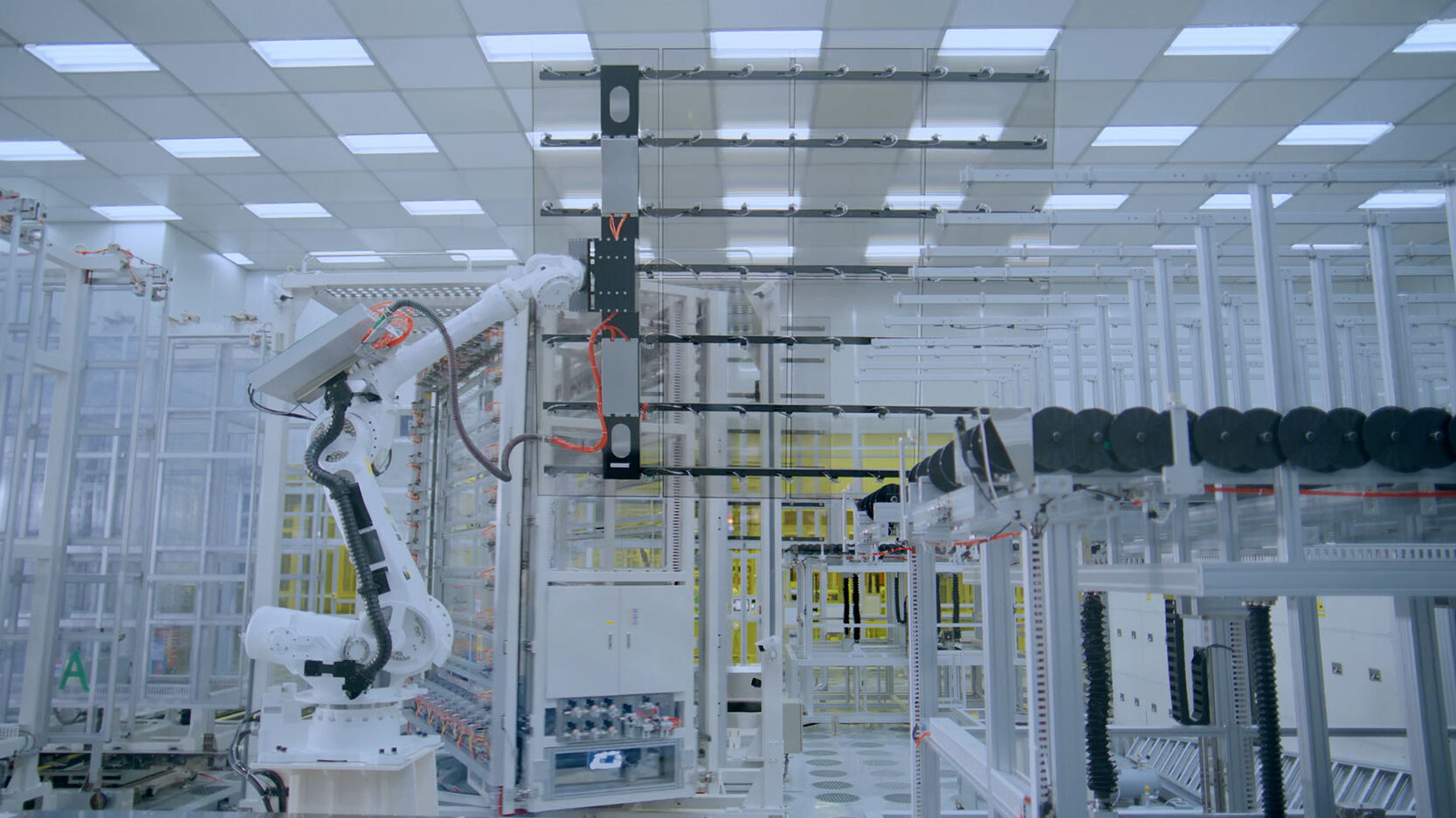 Fully automated production machine