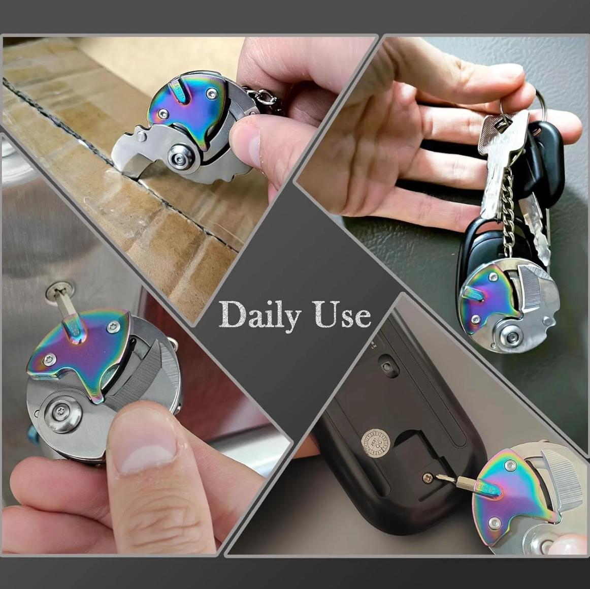Small in size but versatile in function, this hidden screwdriver keychain tool is made for people who appreciate smart design, convenience, and practical solutions in everyday life.
