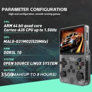 Newly upgraded R36S - Multi-functional retro game handheld console（64G） - Image 6