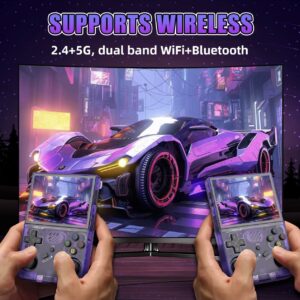 This upgraded retro console supports WiFi connectivity, allowing players to enjoy online multiplayer battles with friends. Whether competing in racing games or cooperative arcade challenges, the wireless connection enhances interaction and competition. It transforms a single-player device into a social gaming platform, making gameplay more dynamic and engaging.