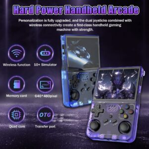 R36S New Generation Retro Game Console delivers a complete nostalgic gaming experience with access to over 20,000 built-in games. From classic arcade titles to action, racing, and large-scale 3A-style games, it covers nearly 90% of mainstream gaming genres. With multiple built-in emulators, users can relive childhood memories while also exploring a massive library of modern retro-compatible titles, all in one compact handheld device.