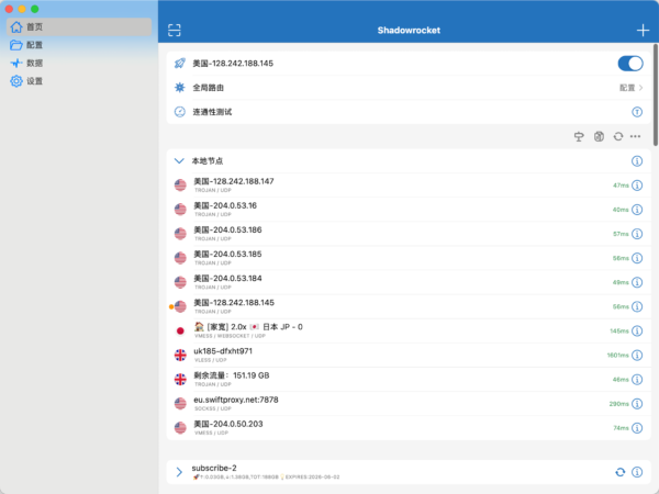 Global VPN External Network Node IP Anonymization-Long-term validity/188G