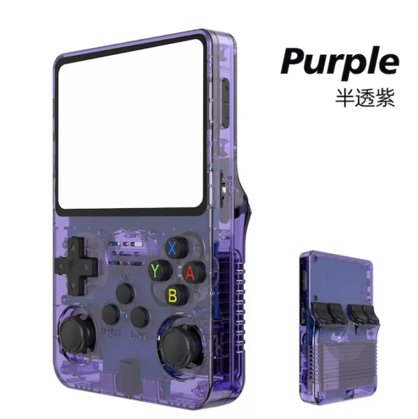 Newly upgraded R36S - Multi-functional retro game handheld console（64G）