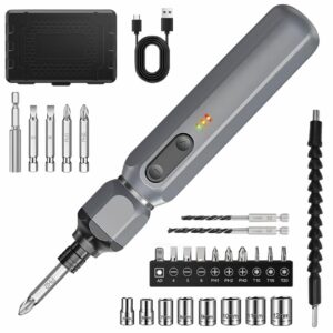 The 38-in-1 High Torque Electric Screwdriver Set is an upgraded version of the previous generation, delivering significantly improved motor speed and torque output. With a more powerful internal drive system, it provides faster screw removal and stronger tightening capability, making repair tasks more efficient and stable. Compared to standard models, this upgraded version reduces working time while increasing precision control, especially in complex electronics maintenance scenarios. Ideal for professionals and DIY users who require higher performance and reliability.