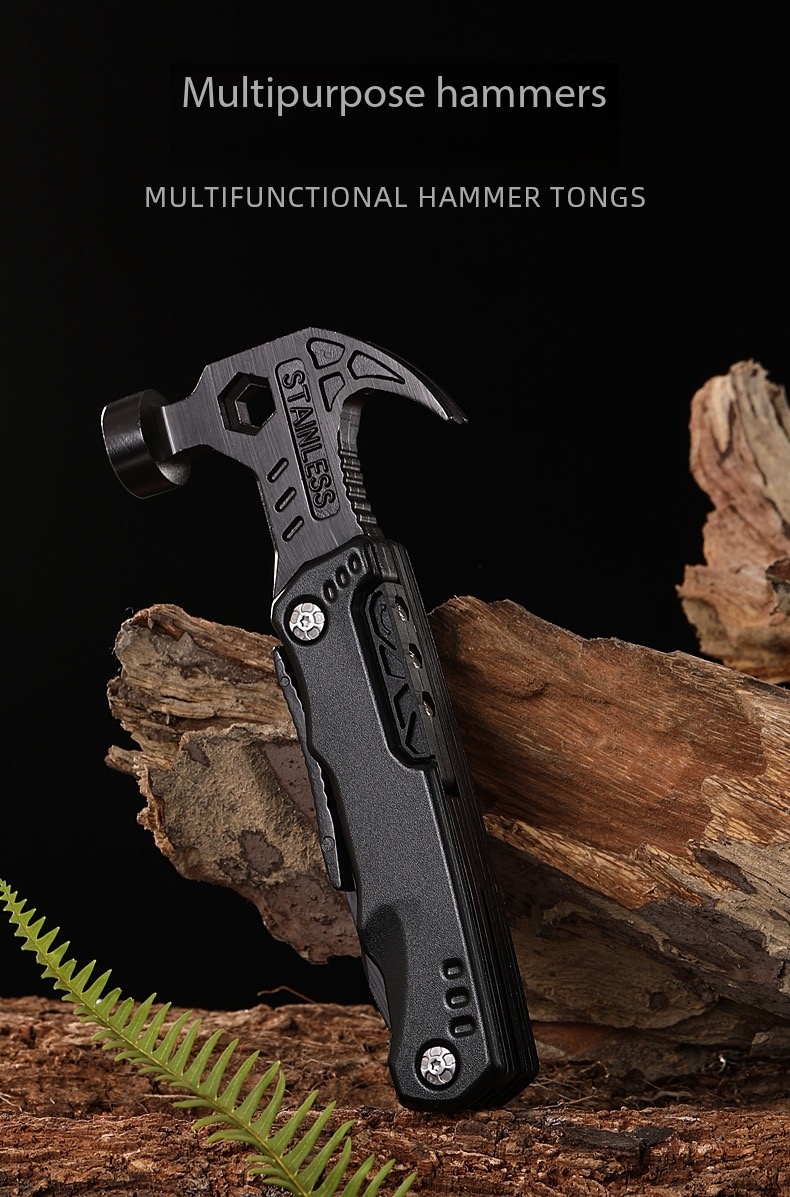 folding multi-functional hammer offers a more efficient solution.