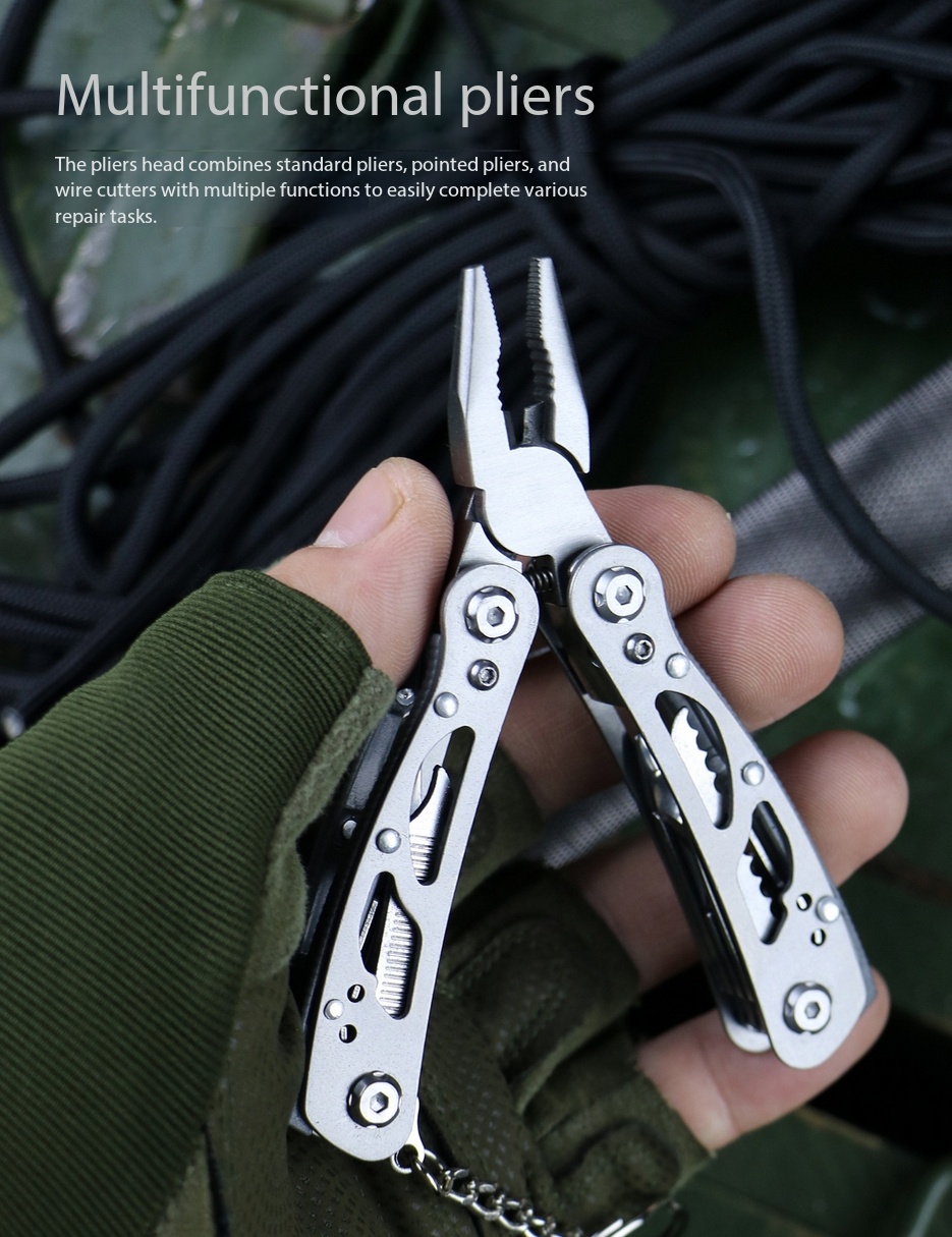 Folding Design Turns a Pocket Tool Into a Functional Pliers